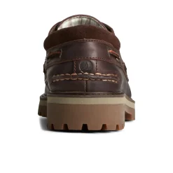 Authentic Original™ Unlined Lug 3-Eye Boat Shoe