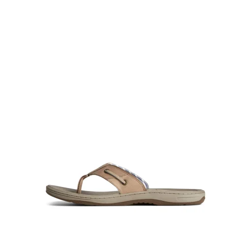 Baitfish Leather Flip Flop