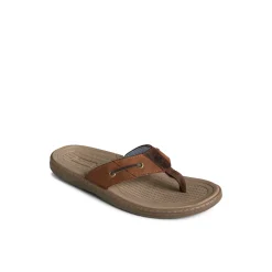 Baitfish Leather Flip Flop