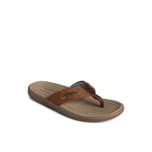 Baitfish Leather Flip Flop