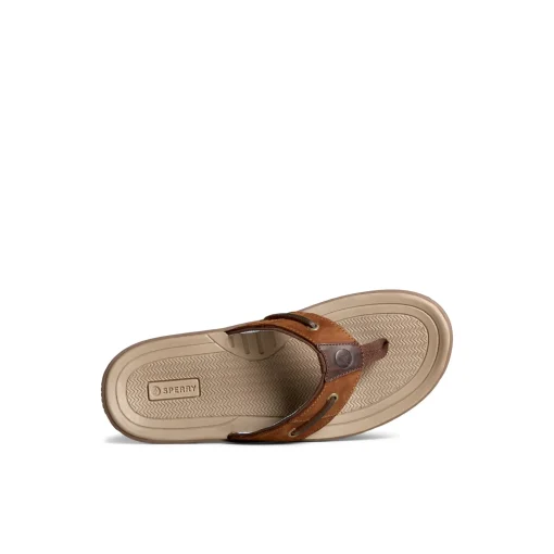 Baitfish Leather Flip Flop