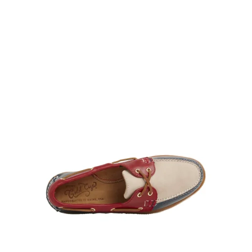 Gold Cup™ Authentic Original™ Handcrafted in Maine Tri-Tone Boat Shoe