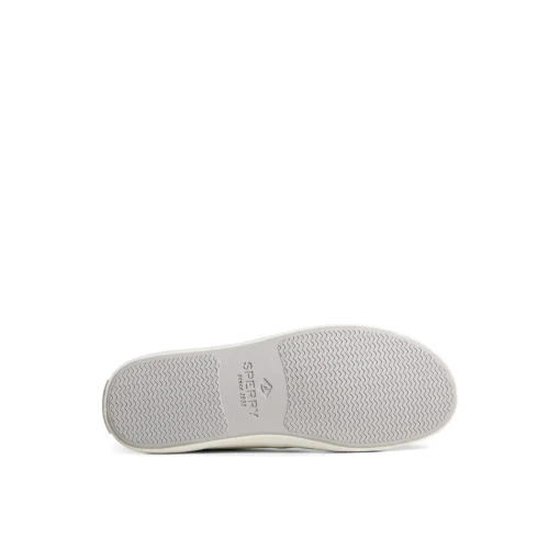 Sandy Leather Metallic Sneaker