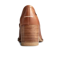 Seaport Penny Heel Leather Loafer