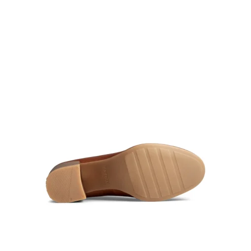 Seaport Penny Heel Leather Loafer